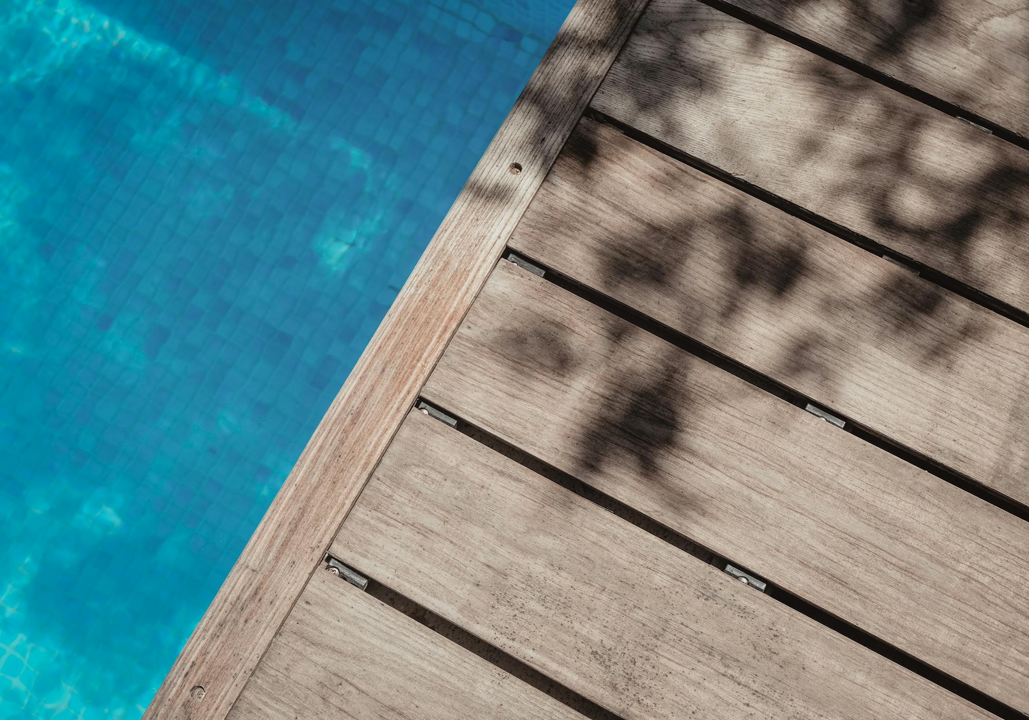 Hardwood deck