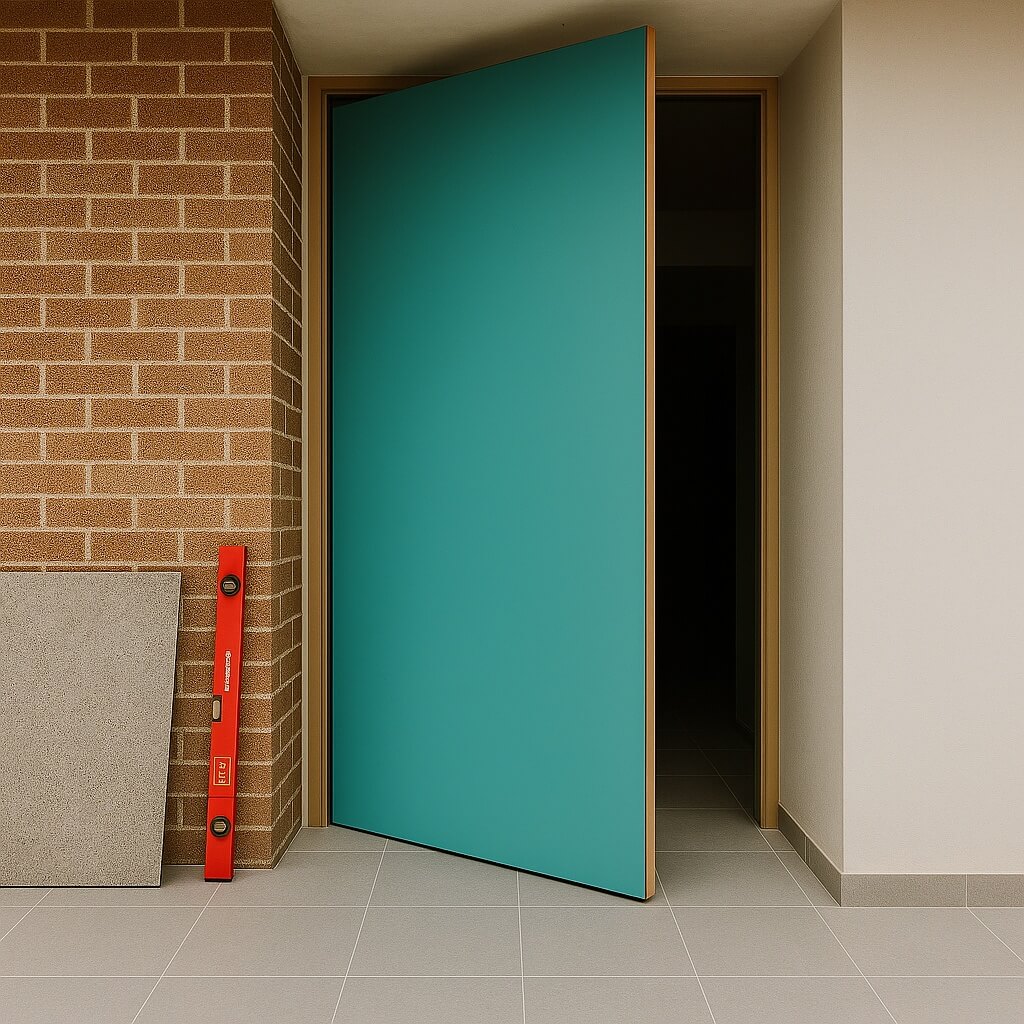 Pymble Pivot Door Install